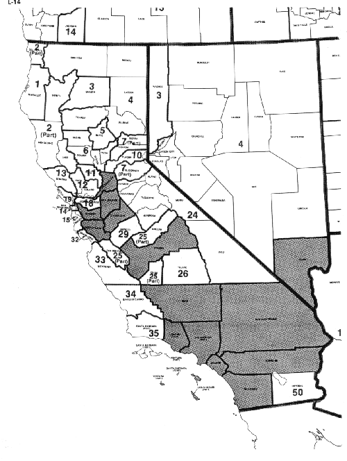 980 County Groups, 5% State Sample: Map 13